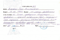 Купить образец справки о вакцинации от ветрянки
